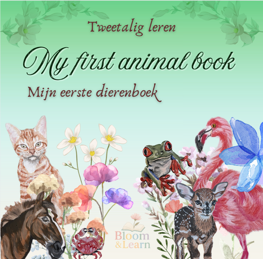 Mijn eerste dierenboek | Engels en Nederlands